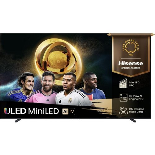 Телевизор Hisense 100" 100U7Q PRO Black купить в Украине: Киев, Днепр, Харьков, Одесса  | Низкая цена, отзывы, характеристики от TELEMART фото