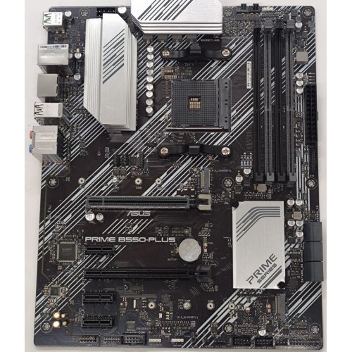 Материнская плата Asus PRIME B550-PLUS (sAM4, AMD B550) (Восстановлено продавцом, 812843) купить в Украине: Киев, Днепр, Харьков, Одесса  | Проверка совместимости, низкая цена, отзывы, характеристики от TELEMART фото