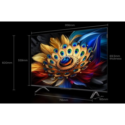 Телевізор TCL 43" 43C69B Black купити в Україні: Київ, Львів, Хмельницький, Тернопіль | Низька ціна, відгуки, характеристики від TELEMART фото