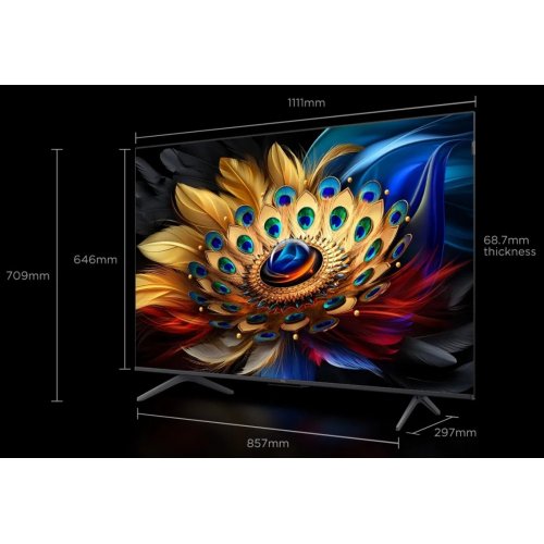 Телевізор TCL 43" 43C69B Black купити в Україні: Київ, Львів, Хмельницький, Тернопіль | Низька ціна, відгуки, характеристики від TELEMART фото