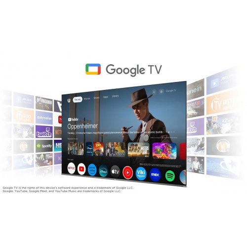 Телевизор TCL 98" 98C855 Black купить в Украине: Киев, Днепр, Харьков, Одесса  | Низкая цена, отзывы, характеристики от TELEMART фото