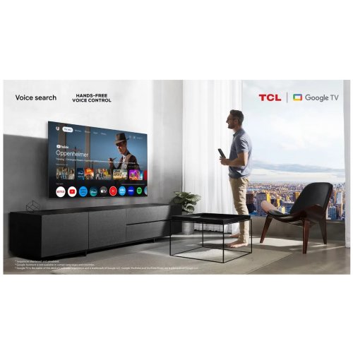 Телевизор TCL 98" 98C855 Black купить в Украине: Киев, Днепр, Харьков, Одесса  | Низкая цена, отзывы, характеристики от TELEMART фото