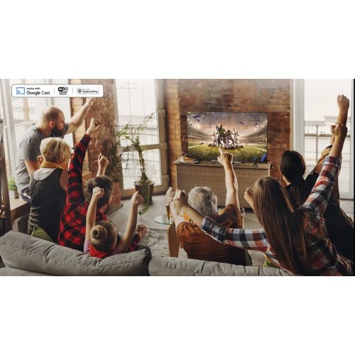 Телевізор TCL 85" 85C655 Black купити в Україні: Київ, Львів, Хмельницький, Тернопіль | Низька ціна, відгуки, характеристики від TELEMART фото