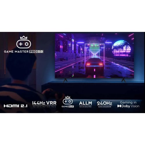 Телевізор TCL 85" 85C655 Black купити в Україні: Київ, Львів, Хмельницький, Тернопіль | Низька ціна, відгуки, характеристики від TELEMART фото