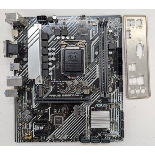 Материнская плата Asus PRIME B560M-K (s1200, Intel B560) (Восстановлено продавцом, 812857) купить в Украине: Киев, Днепр, Харьков, Одесса  | Проверка совместимости, низкая цена, отзывы, характеристики от TELEMART фото