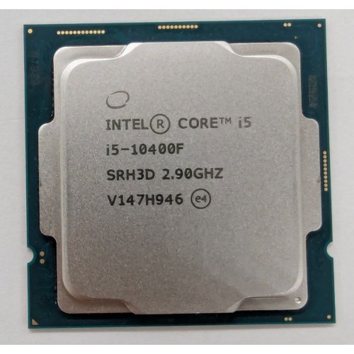 Процессор Intel Core i5-10400F 2.9(4.3)GHz 12MB s1200 Tray (CM8070104290716) (Восстановлено продавцом, 812858) купить в Украине: Киев, Днепр, Харьков, Одесса  | Проверка совместимости, низкая цена, отзывы, характеристики от TELEMART фото