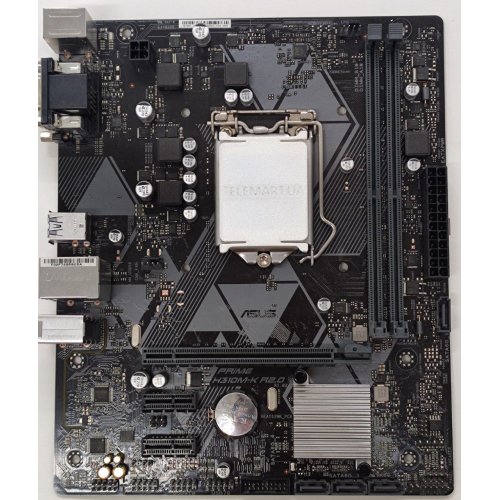 Материнская плата Asus PRIME H310M-K R2.0 (s1151-V2, Intel H310) (Восстановлено продавцом, 812867) купить в Украине: Киев, Днепр, Харьков, Одесса  | Проверка совместимости, низкая цена, отзывы, характеристики от TELEMART фото