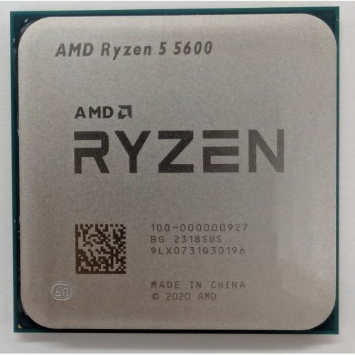 Процессор AMD Ryzen 5 5600 3.5(4.4)GHz 32MB sAM4 Multipack (100-100000927MPK) (Восстановлено продавцом, 812871) купить в Украине: Киев, Днепр, Харьков, Одесса  | Проверка совместимости, низкая цена, отзывы, характеристики от TELEMART фото