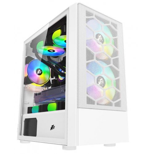Корпус 1stPlayer X4-M-2F1P-W-1F1-W-WH без БП White (Восстановлено продавцом, 812873) купить в Украине: Киев, Днепр, Харьков, Одесса  | Проверка совместимости, низкая цена, отзывы, характеристики от TELEMART фото