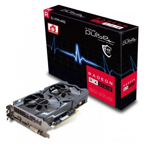 Продати Відеокарта Sapphire Radeon RX 560 PULSE 4096MB (11267-20) за Trade-In у інтернет-магазині Телемарт - Київ, Дніпро, Україна фото