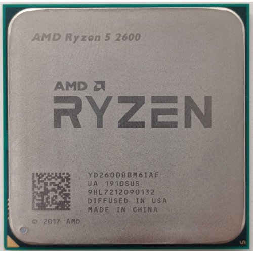 Процессор AMD Ryzen 5 2600 3.4(3.9)GHz 16MB sAM4 Tray (YD2600BBM6IAF) (Восстановлено продавцом, 812883) купить в Украине: Киев, Днепр, Харьков, Одесса  | Проверка совместимости, низкая цена, отзывы, характеристики от TELEMART фото