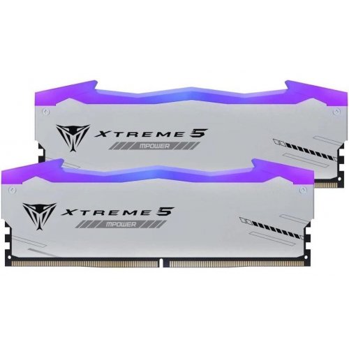 Уценка озу Patriot DDR5 32GB (2x16GB) 6400Mhz Viper Xtreme 5 RGB MPOWER (PVXR532G64C32KM) (Вскрытая упаковка, 813010) купить в Украине: Киев, Днепр, Харьков, Одесса  | Проверка совместимости, низкая цена, отзывы, характеристики от TELEMART фото