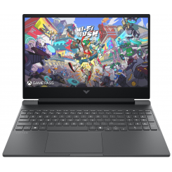 Ноутбук HP Victus 15-fa2032ua (C16H1EA) Mica Silver / 15.6″ (1920x1080, IPS) / Intel Core i7-13620H (3.6–4.9 ГГц), 10 ядер / NVIDIA GeForce RTX 5060 / 16 ГБ (DDR5) / 1024 ГБ (SSD) / DOS