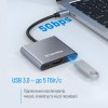 Photo ColorWay USB Type-C 3 in 1 (CW-HUB08) Dark Grey