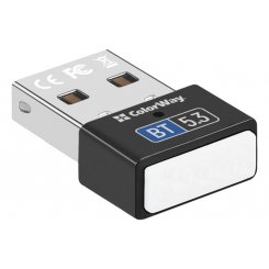 Bluetooth адаптер ColorWay Bluetooth 5.3 (CW-AD-BT53) Black