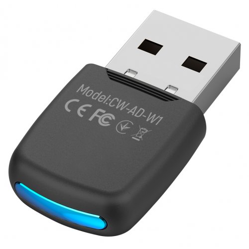 Wi-Fi адаптер ColorWay Wi-Fi 6 (CW-AD-W1) купить в Украине: Киев, Днепр, Харьков, Одесса  | Низкая цена, отзывы, характеристики от TELEMART фото