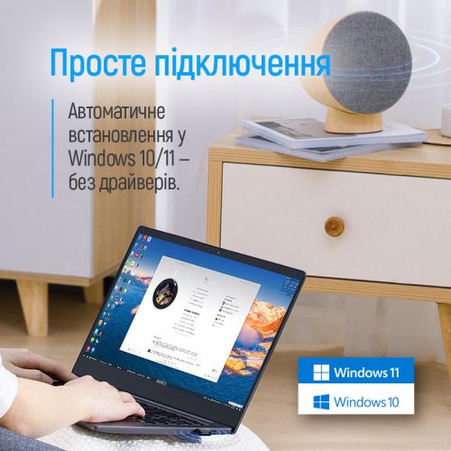 Wi-Fi адаптер ColorWay Wi-Fi Dual Band (CW-AD-W2) купить в Украине: Киев, Днепр, Харьков, Одесса  | Низкая цена, отзывы, характеристики от TELEMART фото