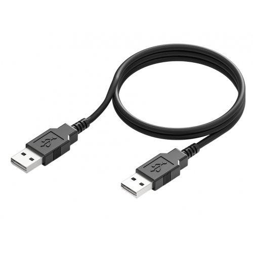 Кабель ColorWay USB to USB 1m (CW-CBUU071-BK) купити в Україні: Київ, Львів, Хмельницький, Тернопіль | Низька ціна, відгуки, характеристики від TELEMART фото