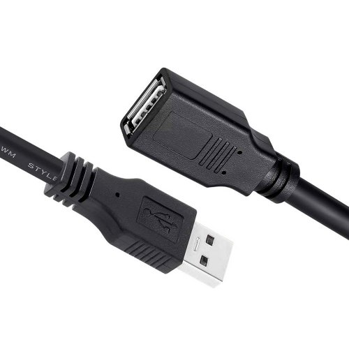 Кабель-подовжувач ColorWay USB 2.0 AM/AF 1.8m (CW-CBUF076-BK) купити в Україні: Київ, Львів, Хмельницький, Тернопіль | Низька ціна, відгуки, характеристики від TELEMART фото