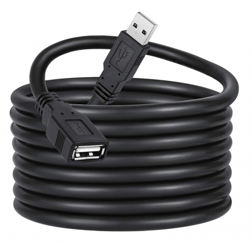 Кабель-подовжувач ColorWay USB 2.0 AM/AF 1.8m (CW-CBUF076-BK) купити в Україні: Київ, Львів, Хмельницький, Тернопіль | Низька ціна, відгуки, характеристики від TELEMART фото