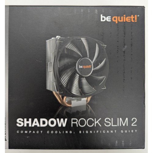 Кулер Be Quiet! Shadow Rock Slim 2 (BK032) (Відновлено продавцем, 813079) купити в Україні: Київ, Львів, Хмельницький, Тернопіль | Перевірка сумісності, низька ціна, відгуки, характеристики від TELEMART фото