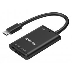 Кардрідер ColorWay USB Type-C to USB 3.0/SD/MicroSD (CW-CR-02)