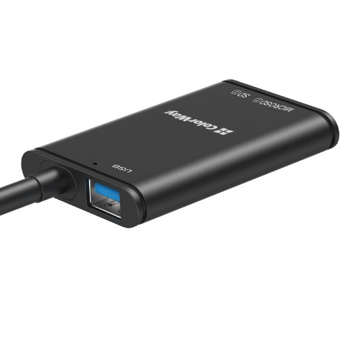Кардридер ColorWay USB Type-C to USB 3.0/SD/MicroSD (CW-CR-02) купить в Украине: Киев, Днепр, Харьков, Одесса  | Низкая цена, отзывы, характеристики от TELEMART фото