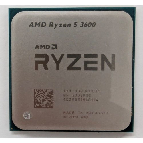 Процессор AMD Ryzen 5 3600 3.6(4.2)GHz 32MB sAM4 Tray (100-000000031) (Восстановлено продавцом, 813100) купить в Украине: Киев, Днепр, Харьков, Одесса  | Проверка совместимости, низкая цена, отзывы, характеристики от TELEMART фото