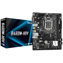 Материнська плата AsRock B460M-HDV (s1200, Intel B460) (Відновлено продавцем, 813101)