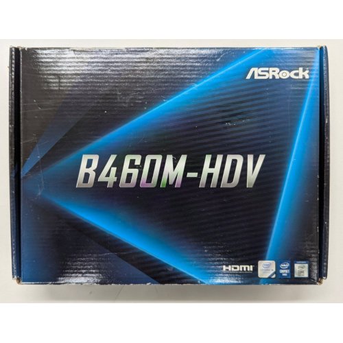 Материнська плата AsRock B460M-HDV (s1200, Intel B460) (Відновлено продавцем, 813101) купити в Україні: Київ, Львів, Хмельницький, Тернопіль | Перевірка сумісності, низька ціна, відгуки, характеристики від TELEMART фото