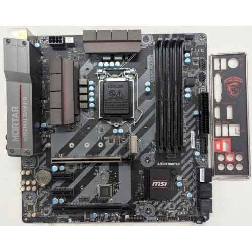 Материнская плата MSI B250M MORTAR (s1151, Intel B250) (Восстановлено продавцом, 813159) купить в Украине: Киев, Днепр, Харьков, Одесса  | Проверка совместимости, низкая цена, отзывы, характеристики от TELEMART фото