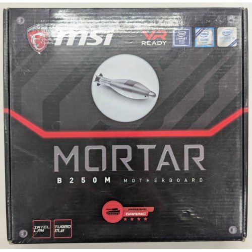 Материнская плата MSI B250M MORTAR (s1151, Intel B250) (Восстановлено продавцом, 813159) купить в Украине: Киев, Днепр, Харьков, Одесса  | Проверка совместимости, низкая цена, отзывы, характеристики от TELEMART фото