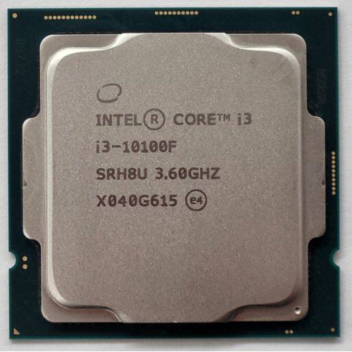 Процессор Intel Core i3-10100F 3.6(4.3)GHz 6MB s1200 Tray (CM8070104291318) (Восстановлено продавцом, 813178) купить в Украине: Киев, Днепр, Харьков, Одесса  | Проверка совместимости, низкая цена, отзывы, характеристики от TELEMART фото