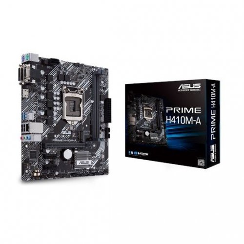 Материнська плата Asus PRIME H410M-A (s1200, Intel H410) (Відновлено продавцем, 813181) купити в Україні: Київ, Львів, Хмельницький, Тернопіль | Перевірка сумісності, низька ціна, відгуки, характеристики від TELEMART фото