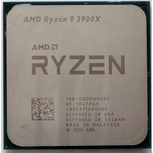Процессор AMD Ryzen 9 3900X 3.8(4.6)GHz 64MB sAM4 Tray (100-100000023) (Восстановлено продавцом, 813188) купить в Украине: Киев, Днепр, Харьков, Одесса  | Проверка совместимости, низкая цена, отзывы, характеристики от TELEMART фото