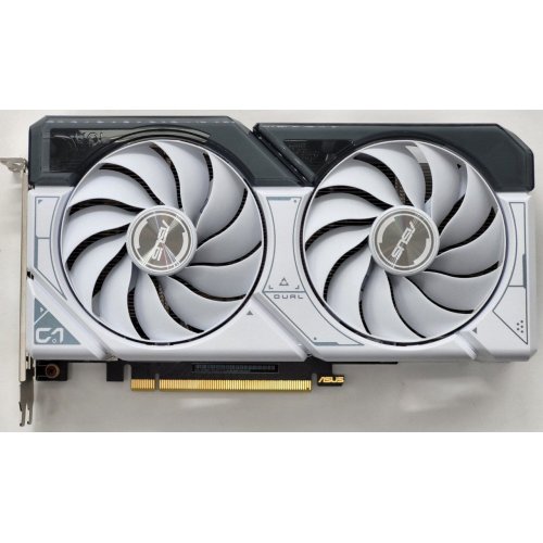 Видеокарта Asus GeForce RTX 4060 Ti Dual OC White 8192MB (DUAL-RTX4060TI-O8G-WHITE) (Восстановлено продавцом, 813192) купить в Украине: Киев, Днепр, Харьков, Одесса  | Проверка совместимости, низкая цена, отзывы, характеристики от TELEMART фото