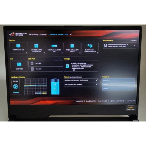 Ноутбук Asus ROG Strix G15 G512LU-HN093 (90NR0351-M02460) Original Black (Восстановлено продавцом, 813203) купить в Украине: Киев, Днепр, Харьков, Одесса  | Низкая цена, отзывы, характеристики от TELEMART фото