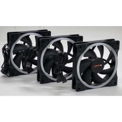 Набір кулерів для корпусу Be Quiet! Light Wings 120 PWM Triple-Pack (BL076) (Відновлено продавцем, 813230) купити в Україні: Київ, Львів, Хмельницький, Тернопіль | Перевірка сумісності, низька ціна, відгуки, характеристики від TELEMART фото