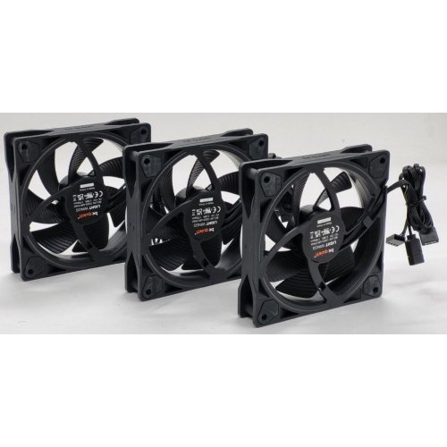 Набір кулерів для корпусу Be Quiet! Light Wings 120 PWM Triple-Pack (BL076) (Відновлено продавцем, 813230) купити в Україні: Київ, Львів, Хмельницький, Тернопіль | Перевірка сумісності, низька ціна, відгуки, характеристики від TELEMART фото