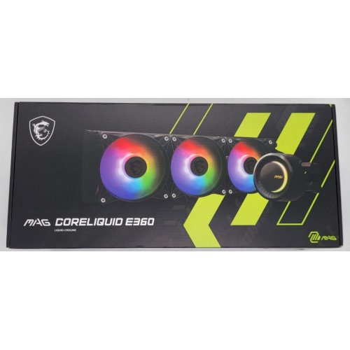 Готова сво MSI MAG CoreLiquid E360 Black (Відновлено продавцем, 813231) купити в Україні: Київ, Львів, Хмельницький, Тернопіль | Перевірка сумісності, низька ціна, відгуки, характеристики від TELEMART фото