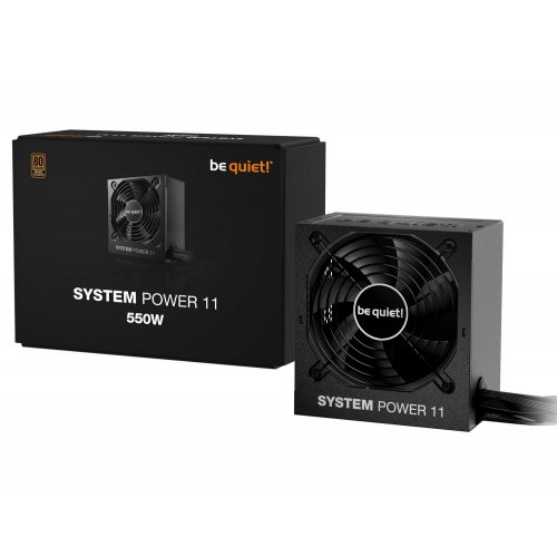 Уценка блок питания Be Quiet! System Power 11 U 450W (BP009EU) (Вскрытая упаковка, 813237) купить в Украине: Киев, Днепр, Харьков, Одесса  | Проверка совместимости, низкая цена, отзывы, характеристики от TELEMART фото