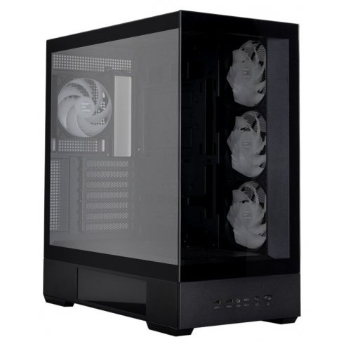 Корпус Zalman P40 DS Tempered Glass без БЖ Black купити в Україні: Київ, Львів, Хмельницький, Тернопіль | Перевірка сумісності, низька ціна, відгуки, характеристики від TELEMART фото