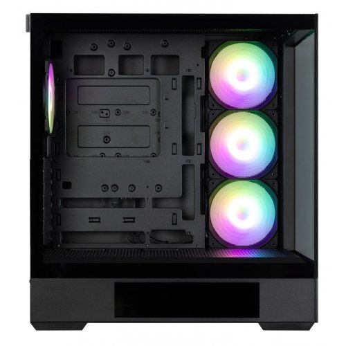 Корпус Zalman P40 DS Tempered Glass без БЖ Black купити в Україні: Київ, Львів, Хмельницький, Тернопіль | Перевірка сумісності, низька ціна, відгуки, характеристики від TELEMART фото