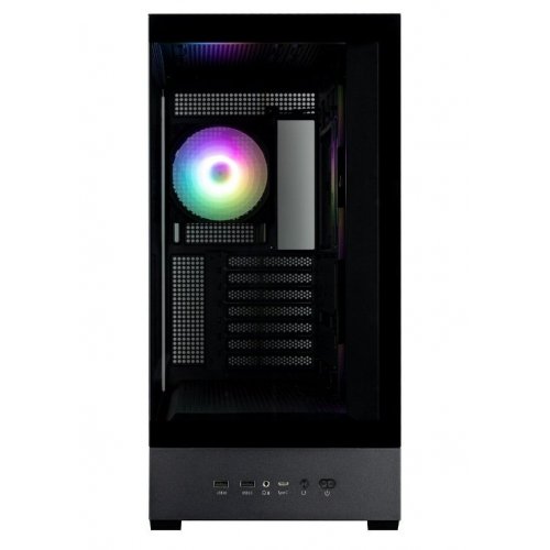 Корпус Zalman P40 DS Tempered Glass без БЖ Black купити в Україні: Київ, Львів, Хмельницький, Тернопіль | Перевірка сумісності, низька ціна, відгуки, характеристики від TELEMART фото
