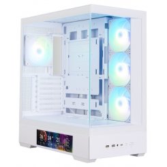 Корпус Zalman P40 DS Tempered Glass без БЖ White