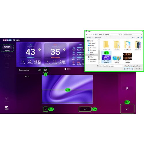 Корпус Zalman P40 DS Tempered Glass без БЖ White купити в Україні: Київ, Львів, Хмельницький, Тернопіль | Перевірка сумісності, низька ціна, відгуки, характеристики від TELEMART фото