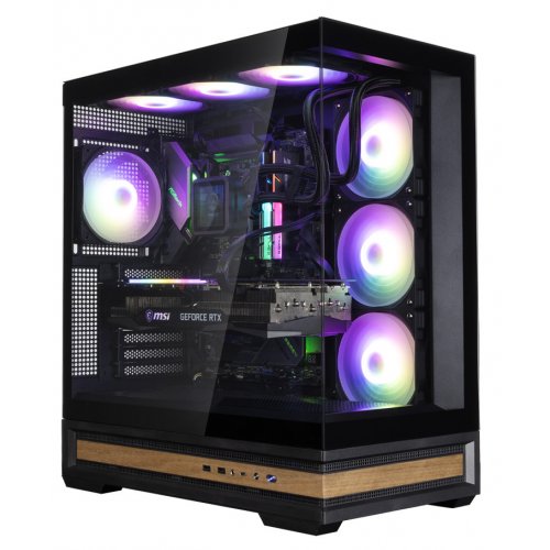 Корпус Zalman P40 NAMU Tempered Glass без БЖ Black купити в Україні: Київ, Львів, Хмельницький, Тернопіль | Перевірка сумісності, низька ціна, відгуки, характеристики від TELEMART фото