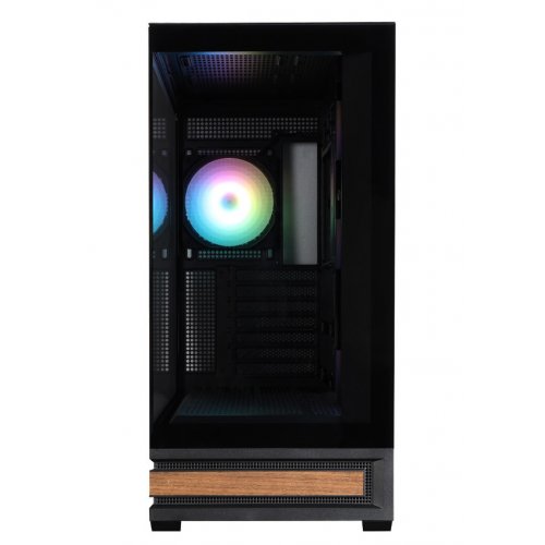 Корпус Zalman P40 NAMU Tempered Glass без БЖ Black купити в Україні: Київ, Львів, Хмельницький, Тернопіль | Перевірка сумісності, низька ціна, відгуки, характеристики від TELEMART фото