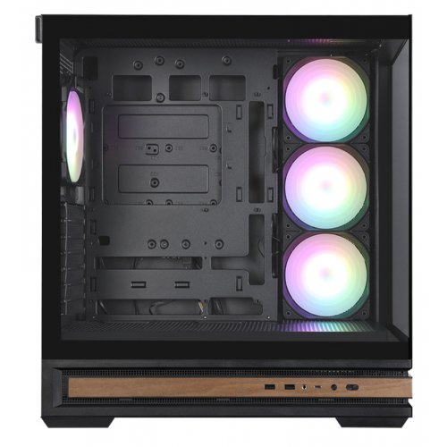 Корпус Zalman P40 NAMU Tempered Glass без БЖ Black купити в Україні: Київ, Львів, Хмельницький, Тернопіль | Перевірка сумісності, низька ціна, відгуки, характеристики від TELEMART фото