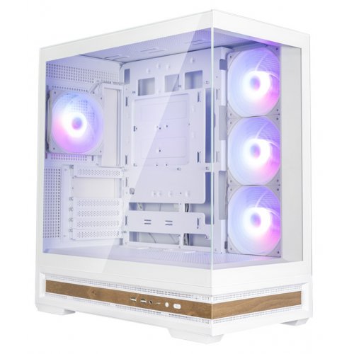 Корпус Zalman P40 NAMU Tempered Glass без БЖ White купити в Україні: Київ, Львів, Хмельницький, Тернопіль | Перевірка сумісності, низька ціна, відгуки, характеристики від TELEMART фото